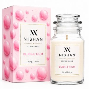 Ароматична свічка Nishan Bubble Gum 200г