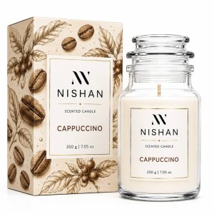 Ароматична свічка Nishan Cappuccino 200г