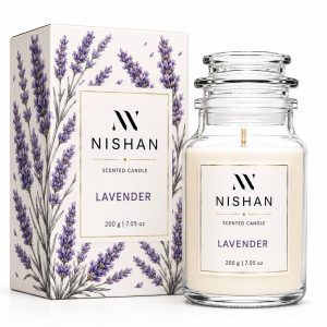 Ароматична свічка Nishan Lavender 200г