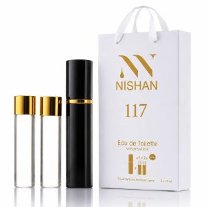 Парфюми NISHAN №017 – 3х15 мл, у подарунковій упаковці