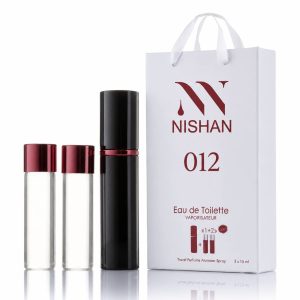 Парфюми NISHAN №012 – 3х15 мл, у подарунковій упаковці