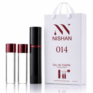 Парфюми NISHAN №014 – 3х15 мл, у подарунковій упаковці