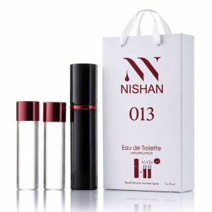 Парфюми NISHAN №013 – 3х15 мл, у подарунковій упаковці